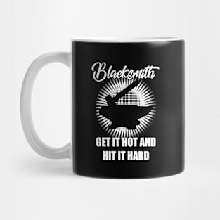 Blacksmithing Iron Worker Blacksmith Metalsmith Mug